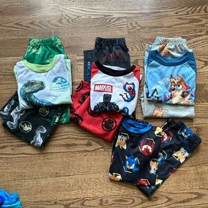 Character PJ Bundle Size 6